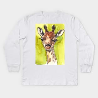 Giraffe Kids Long Sleeve T-Shirt